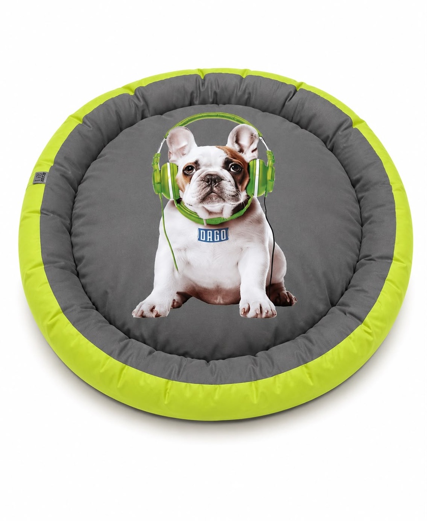 Accessories orgo Dog & Cats ORGO - POGO BED - For Dog & Cats - Round with curve Green M