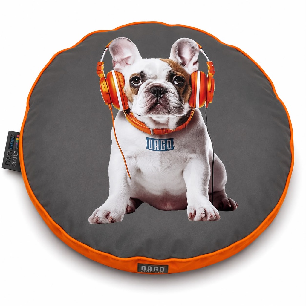Accessories orgo Dog & Cats ORGO - POGO BED - For Dog & Cats - Round L Orange