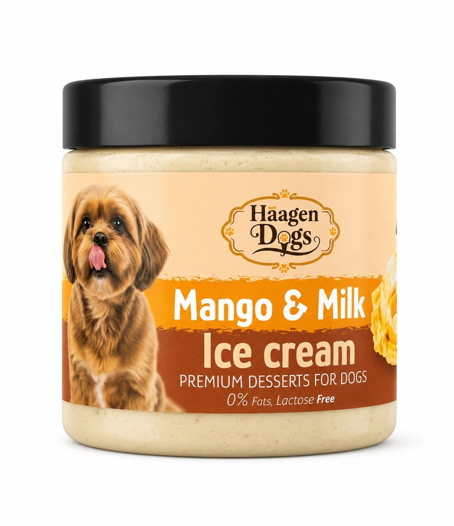 [Ice 00041] ice cream mango&milk 500 gm
